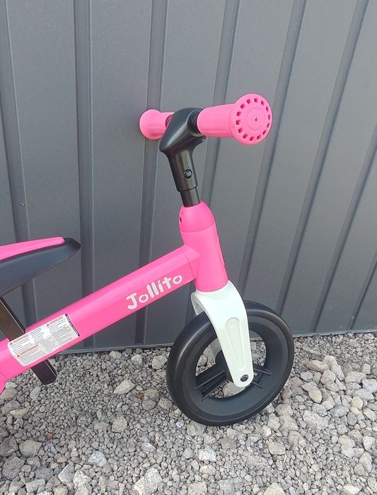 Rowerek biegowy odpychacz Jollito 18m- 4lata Balance Bike
