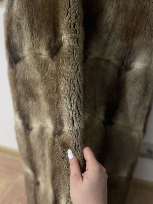 Норковая шуба натурвльна