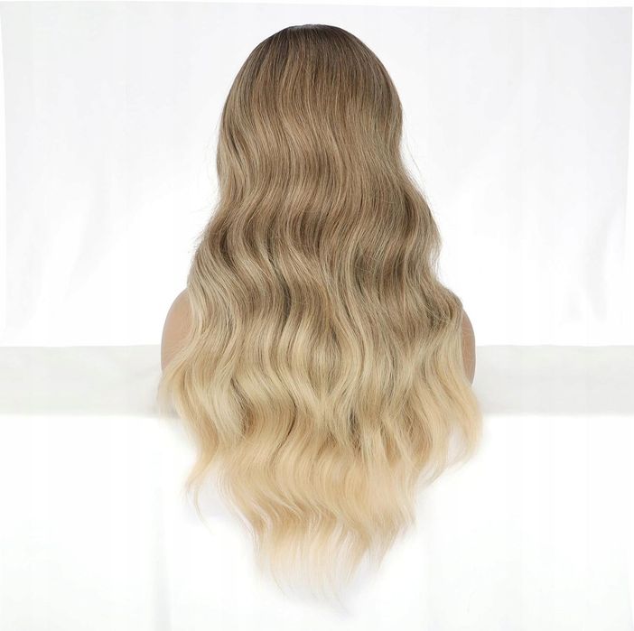 Peruka Włosy blond długie 66cm