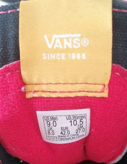 Vans originais 42 - Óptimo estado