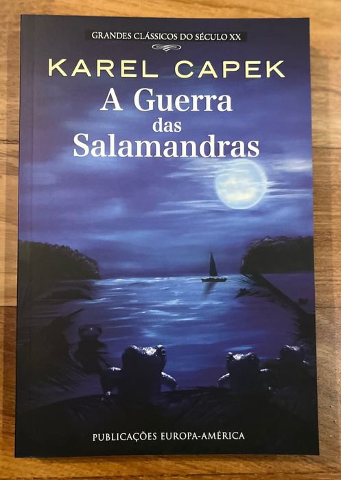 Livro A Guerra das Salamandras