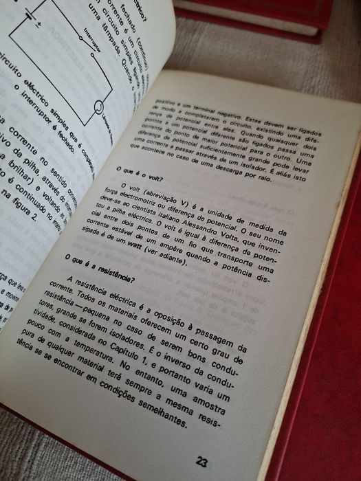 coleção de livros de eletricidade eletrónica tv motores oito volumes