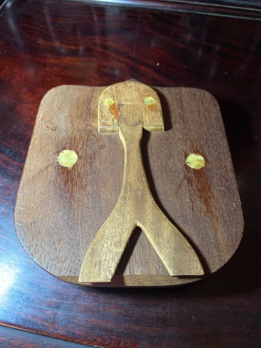 Cresta Brasão Bronze Escola Naval Prenda ao Comandante do Navio 12 cm