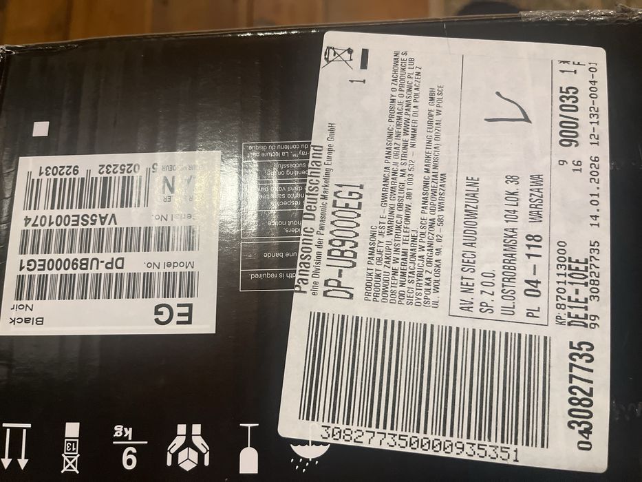 Panasonic DP-UB9000EG1 ULTRA  HD BD xlr