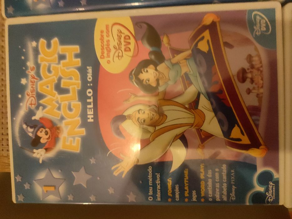 Coleção Walt Disney original aprender inglês crianças e adolescentes