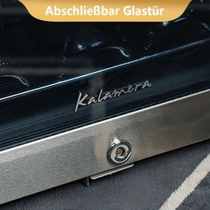 Nowa Winiarka Chłodziarka lodówka na wino Kalamera KRC-51FCSS 18 but.