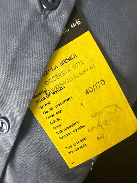 Koszula oficerska 5772 MON 49/170 M