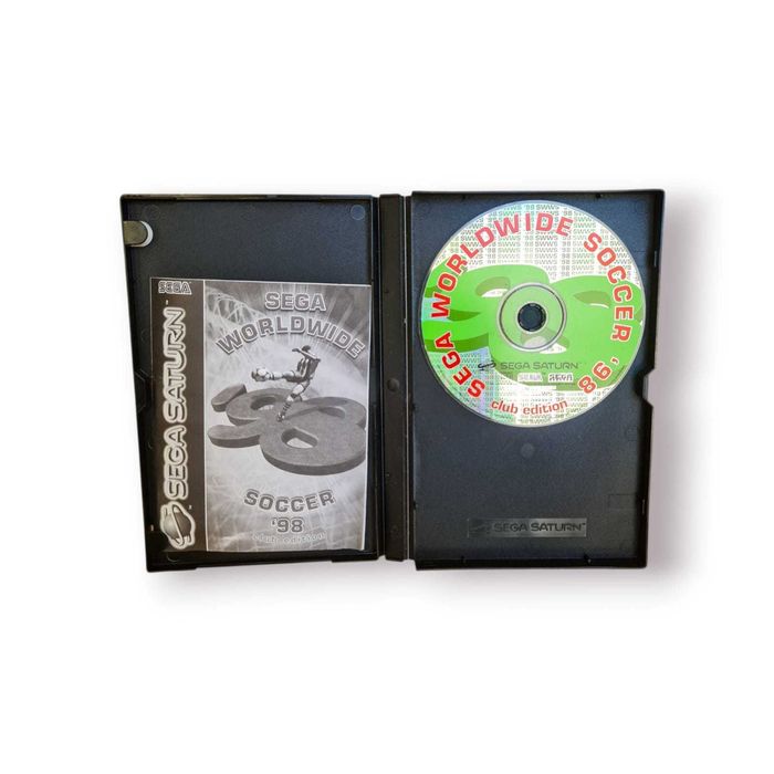 Jogo SEGA Worldwide Soccer ’98 Club Edition– SEGA Saturn (Completo,PT)