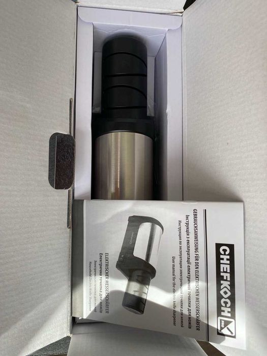 Електрична алмазна точилка для ножів сhefkoch електроточилка ножеточка