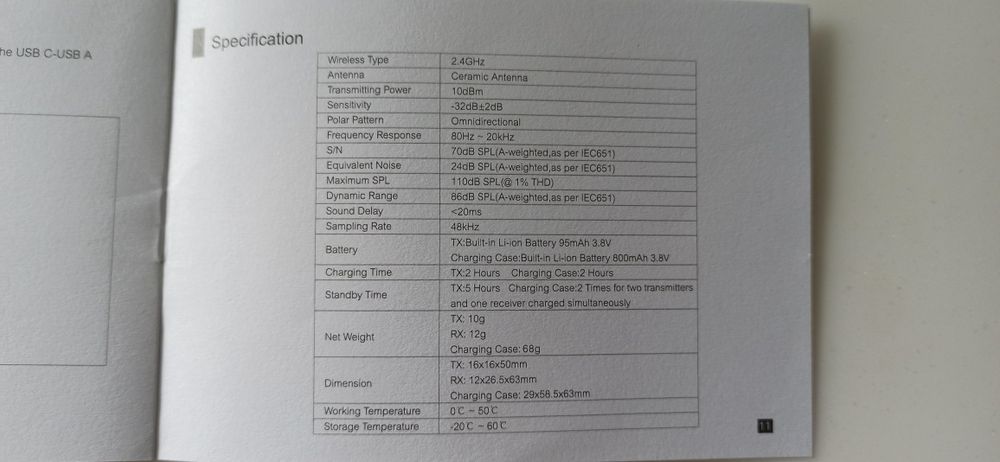 COMICA VimoS-UC.   Петличні мікрофони.