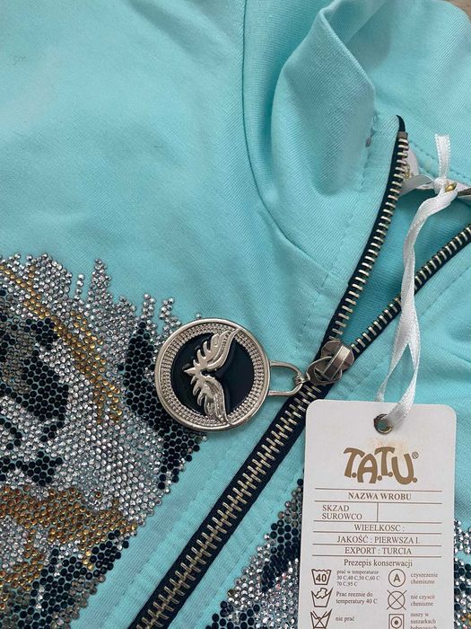 Kombinezon T.A.T.U.  nowy z metką roz M niebieski turkus