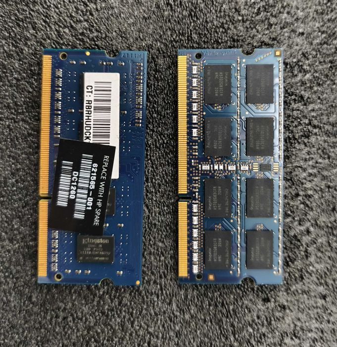 Pack RAM DDR3 Laptop (4GB + 1GB) PC3-10600S