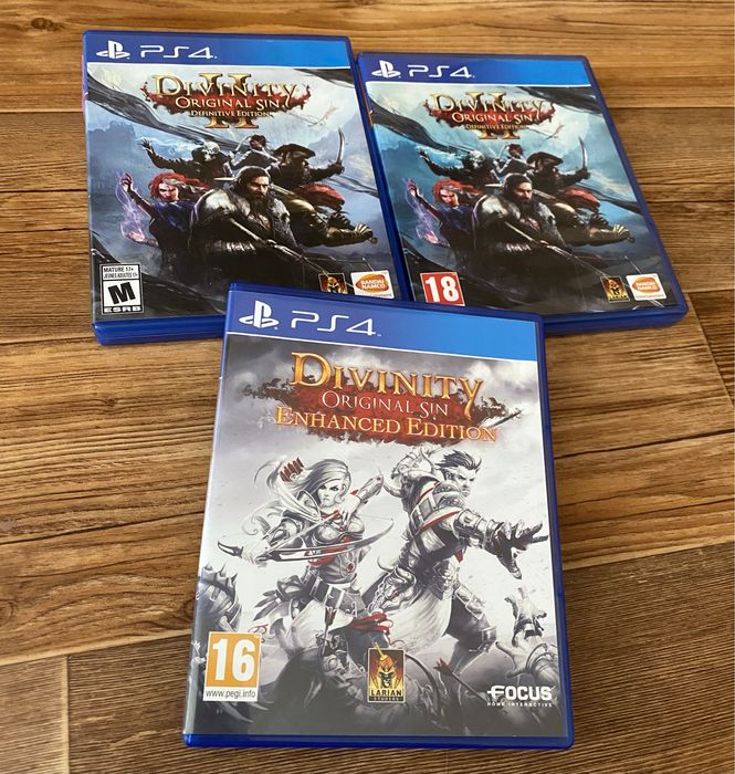 Sony PS4: Divinity Original Sin, Yakuza, Mass Effect, Call of Duty