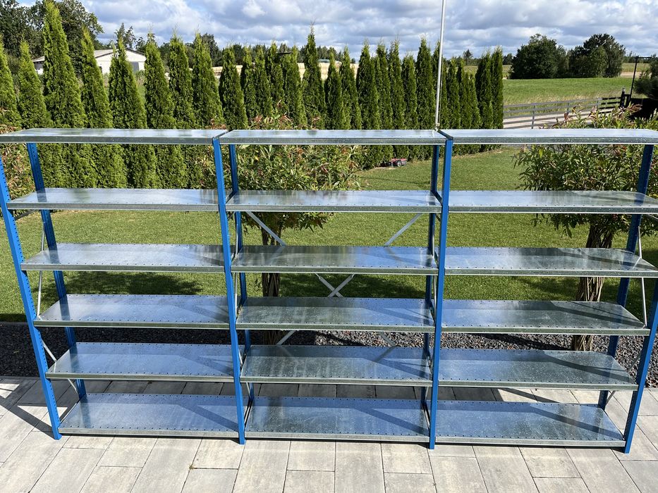 Regały półkowe firmy NEDCON! Cena za komplet! Super stan! Polecam!