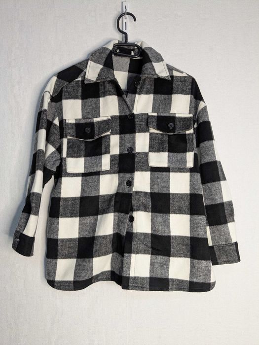 C&A koszula flanelowa w kratę ciepła rozm. 146