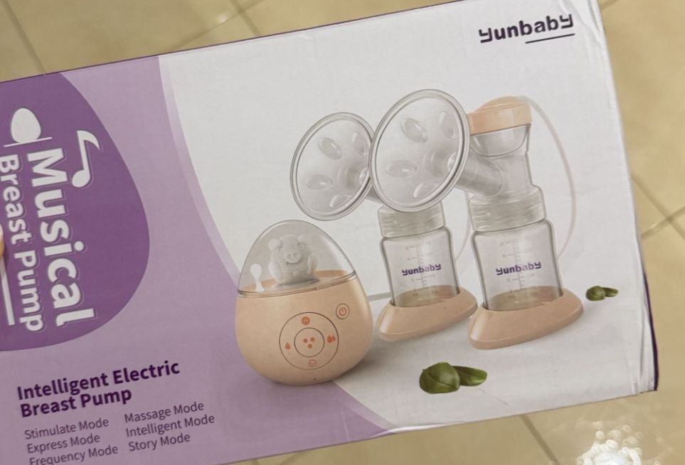 Електричний подвійний музичний молоковідсмоктувач