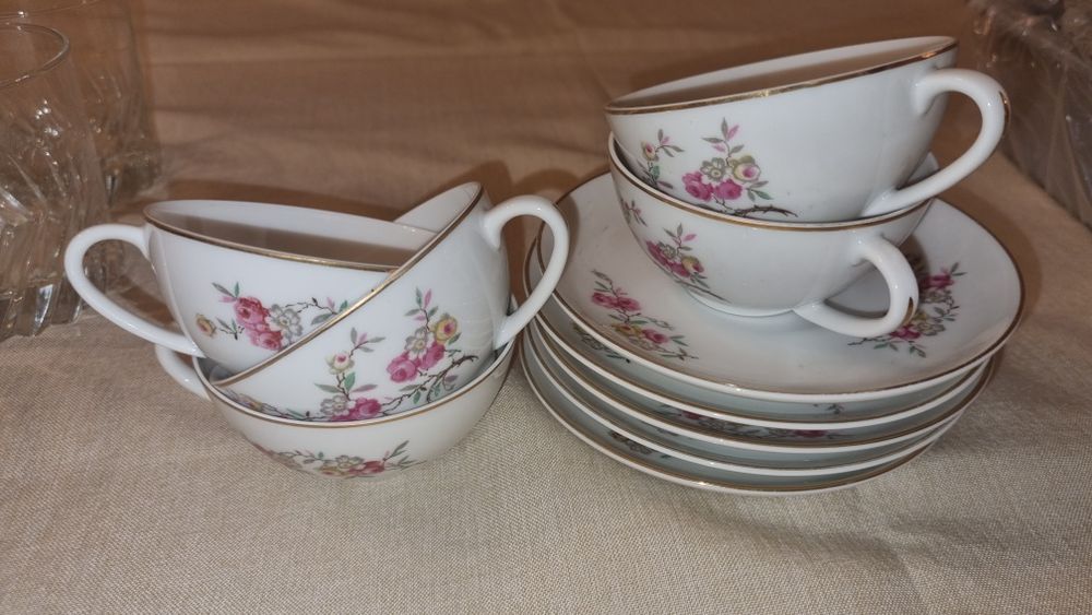 5 chavenas de café