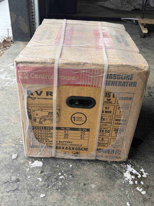 Бензо генератор 3.8 kw Central Power