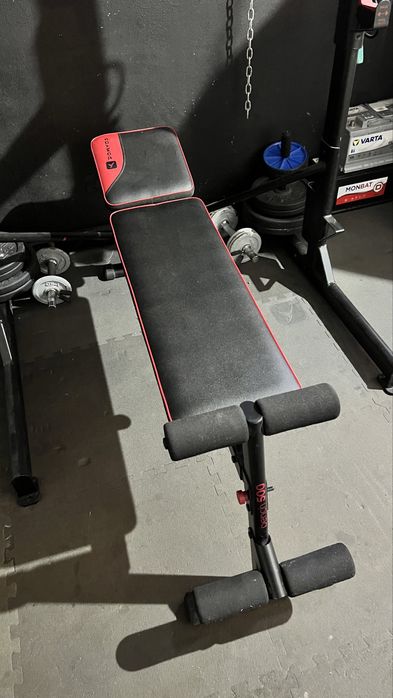 Banco de Musculação Dobrável, Inclinável, Abdominais -  Fold