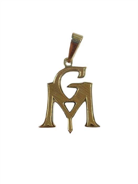 Złota zawieszka GANJA MAFIA 585 3,28G