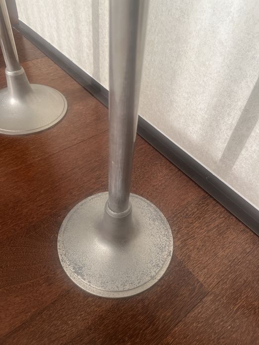 Par de castiçais em cristal