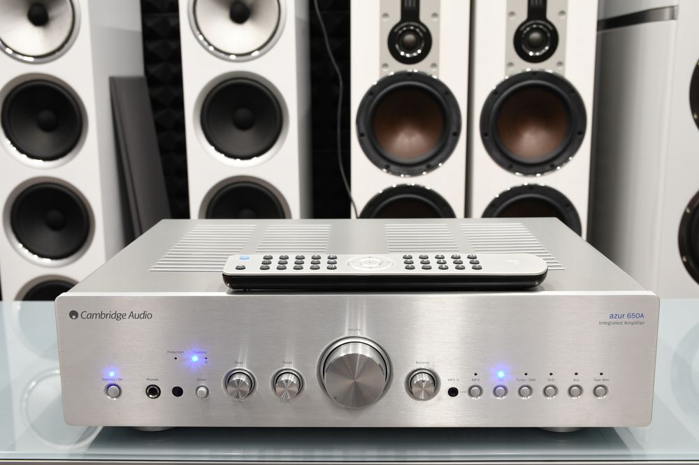 wzmacniacz stereo Cambridge Audio Azur 650A zestaw w świetnym stanie!