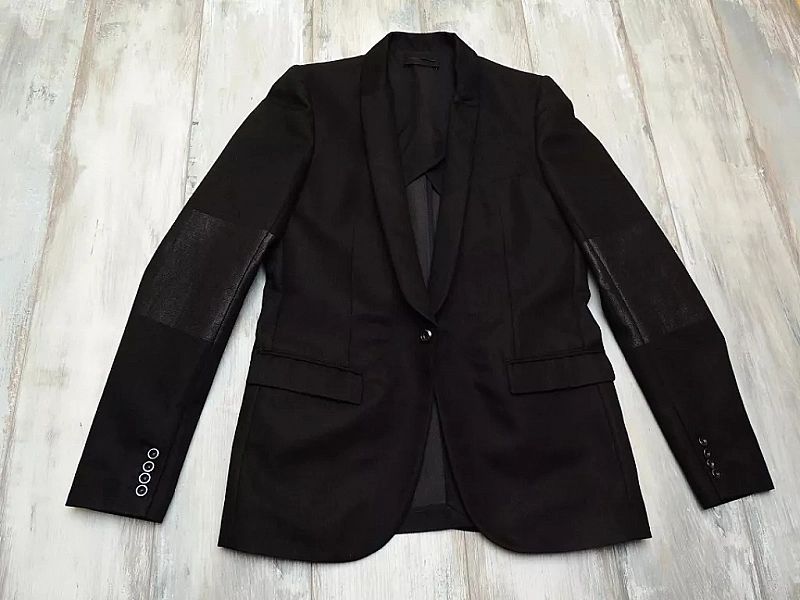 Diesel Black Gold Blazer Marynarka Męska Premium Limited Czarna