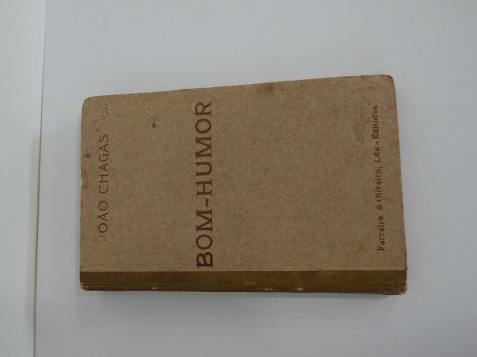 Antigo Livro Bom-Humor, 1ª Edição, João Chagas, 1905