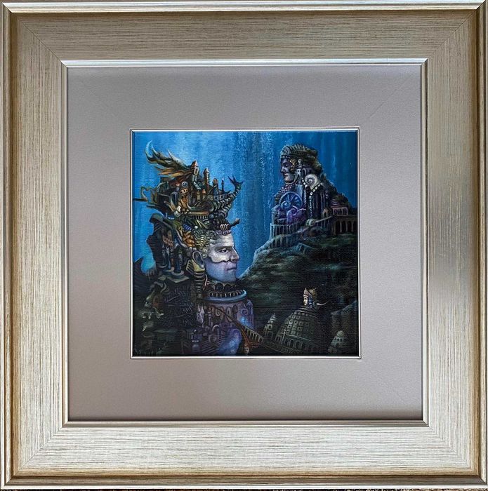 Tomasz Sętowski - piękny olej + RAMA !!! Polecam !!!