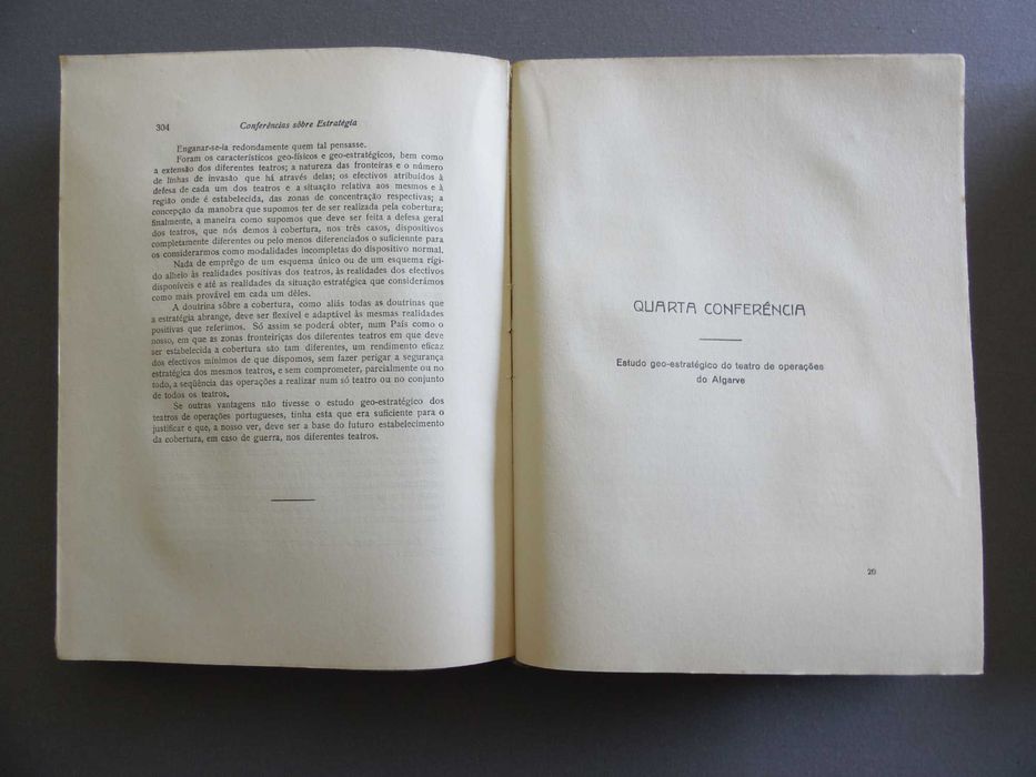 Livro Conferências Sobre Estratégia - 2 Vols. - 1932