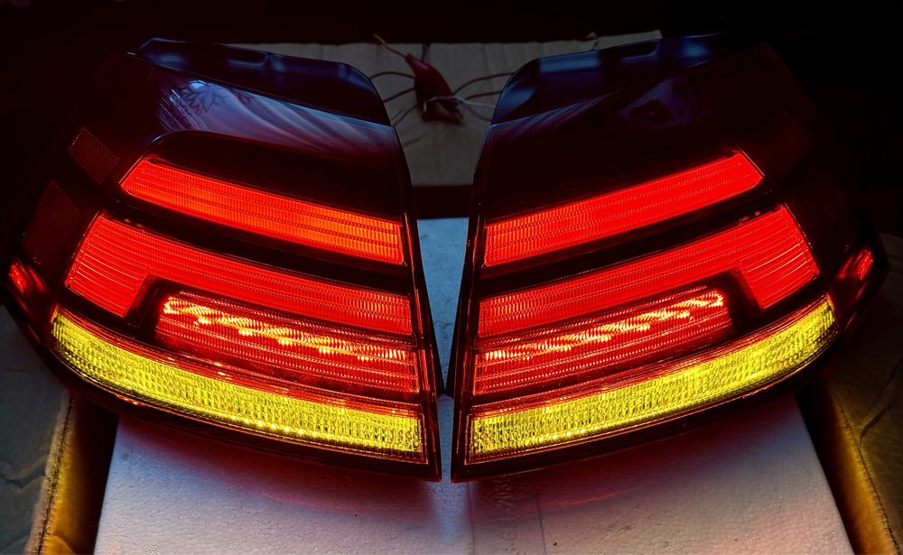 Фари стопи led фонарі volkswagen golf tiguan