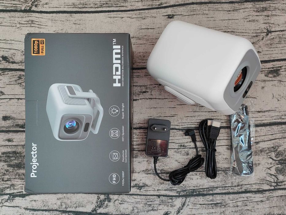 Проектор DITONG X3 PLUS 2/8 Гб FullHD 1080p на Android, ProGaga PG370