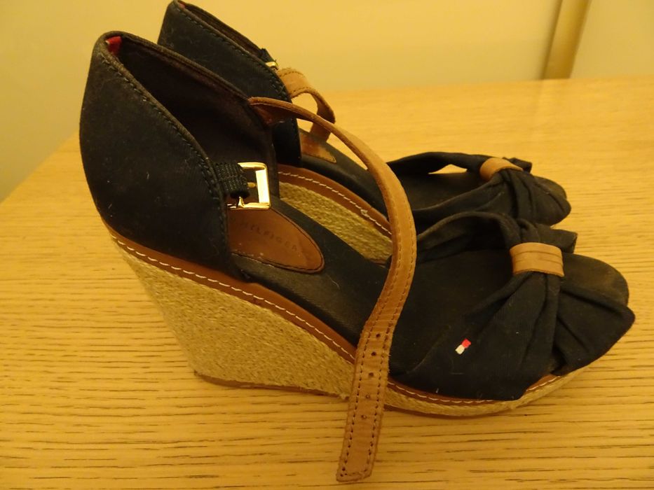 Tommy Hilfiger Espadryle Damskie Elena koturny rozmiar 36