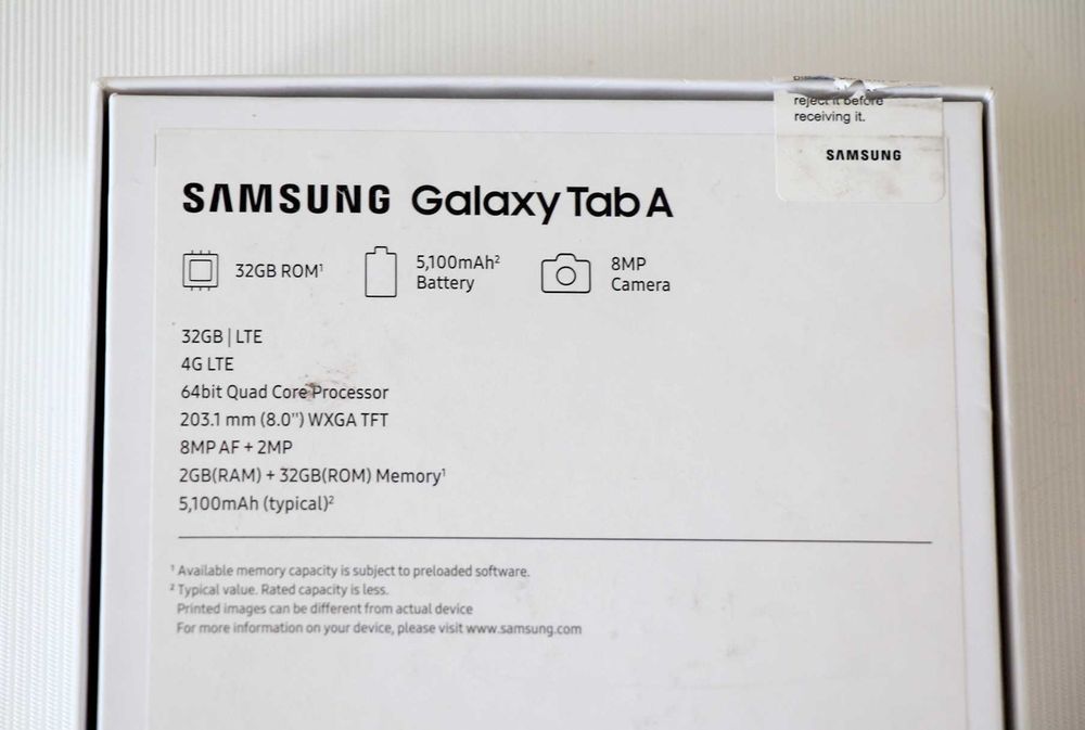 Планшет Samsung Tab A 8.0 SM-T295 NZKASEK 2/32Gb