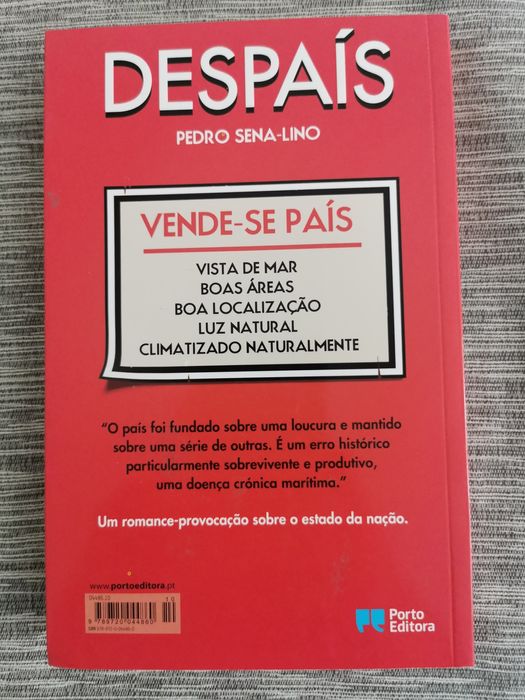 Despaís - Como Suicidar um País (Pedro Sena-Lino) - Porto Editora