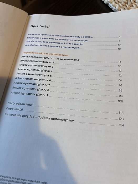 Arkusz do egzaminu 8 klas matematyka