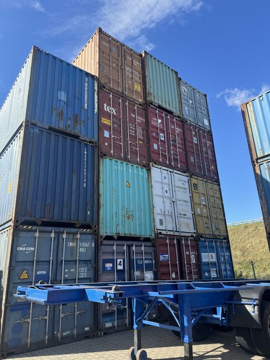 Kontener morski 40HC, 12 metrowy, podwyzszany, cena z transportem