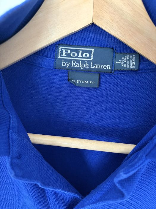 Polo męskie Polo Ralph Lauren / L / niebieska