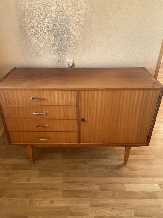 PRL komoda lakierowana starodawna meble