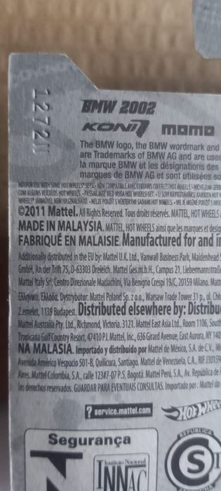 Bmw 2002 hot wheels