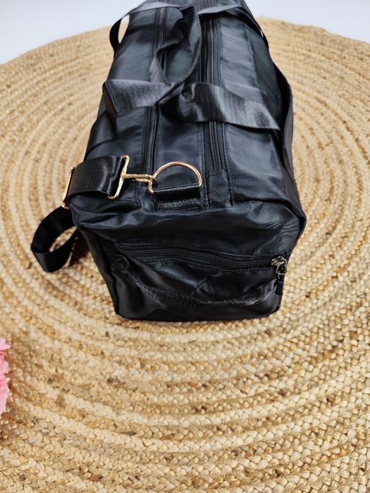 Nowa czarna torba sportowa podróżna turystyczna bagaż podręczny basen