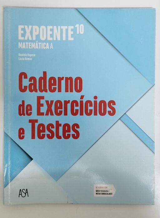 Manuais de matemática Expoente 10