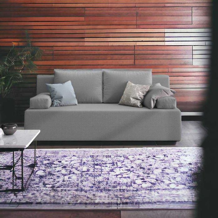 Kanapa,sofa tapicerowana z funkcja spania 140/200, pojemnik, sprężyny od producenta