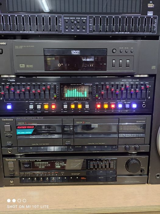 Korektor graficzny, equalizer oktawowy Soundcraft -pink noise