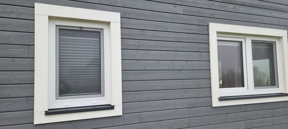 Promocja !!! Deska 22x145 kl. AB szczotkowana, BIAŁA szorstka!!!