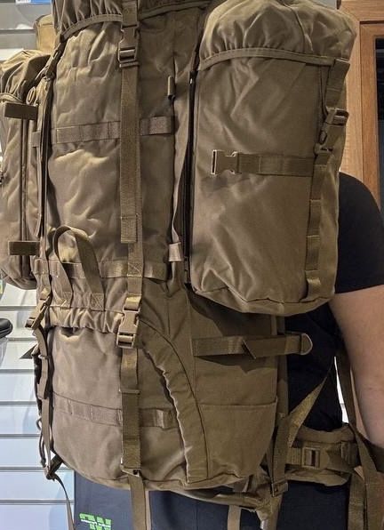 Рейдовый рюкзак армії Норвегії 140 літрів (на алюмінівій рамі) сумка