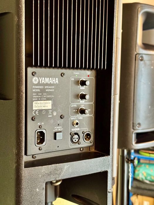 Yamaha MSR400 | aktywne kolumny estradowe PA 400W | 2 szt. | 100% sprawne | Wrocław