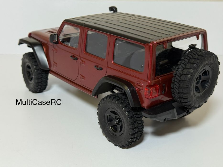 Машинка на радіокеруванні FMS 1:18 JEEP WRANGLER Thunder Strom RTR RED