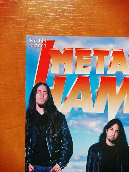 Gazeta magazyn miesięcznik Metal Hammer marzec 2003. Nr 141, 3/2003.