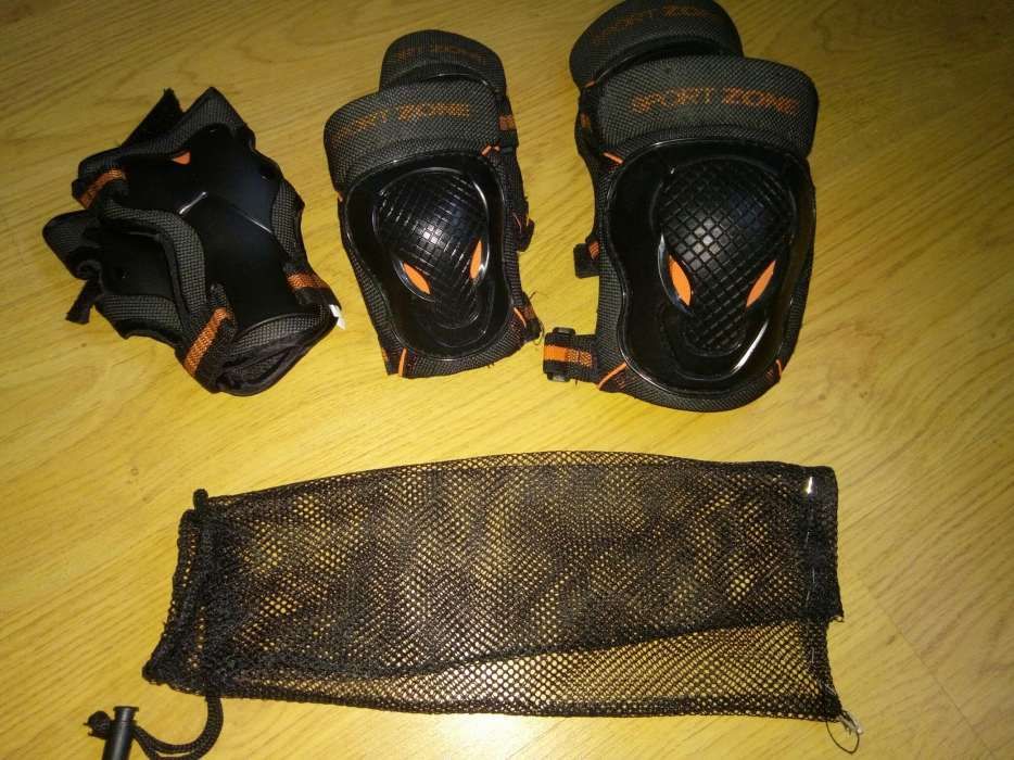 Proteções para os braços e joelhos